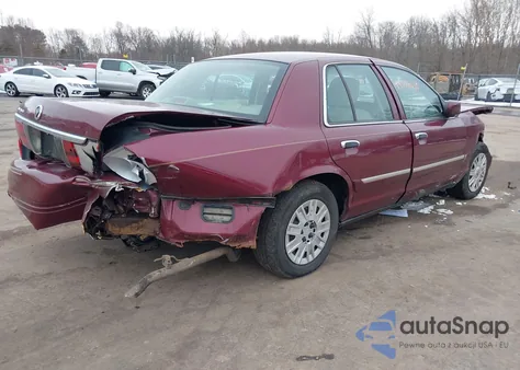 2004 Mercury Grand Marquis Gs z USA, uszkodzony, nr VIN 2MEFM74W04X673026